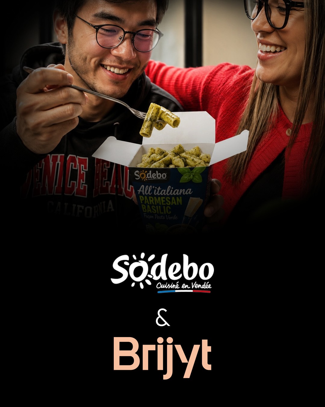 Collaboration Sodebo et Brijyt