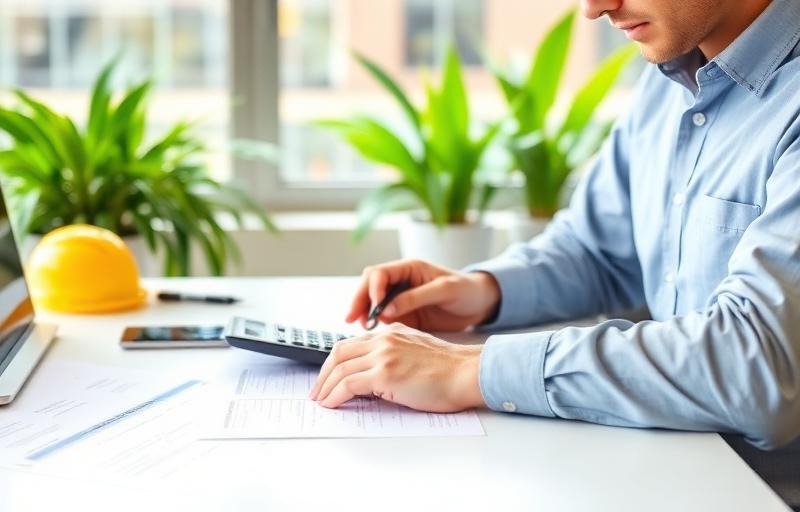 Estimation chiffrage bureau lumineux